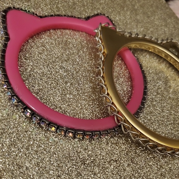 2 cat bangle bracelets - Picture 4 of 4